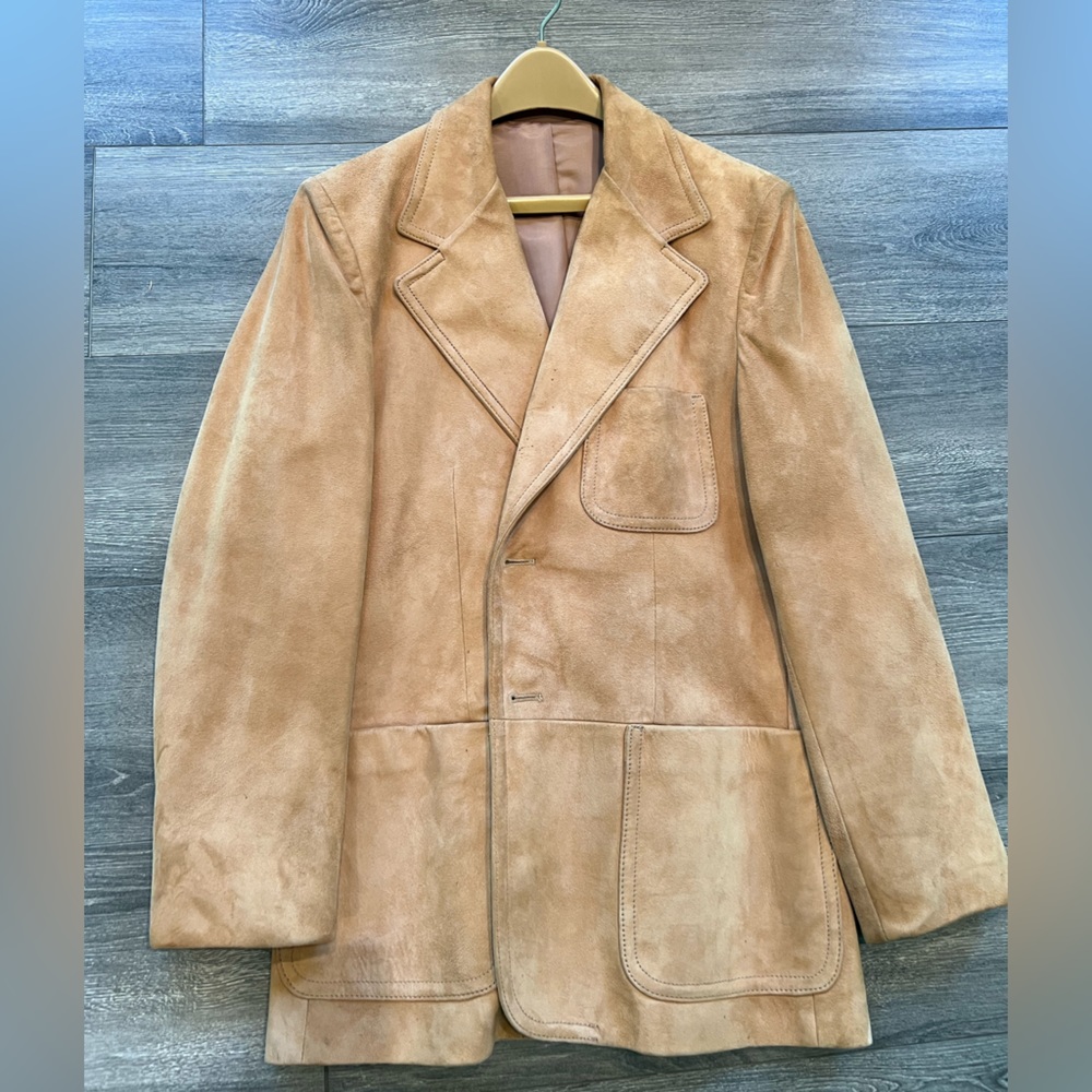 Vintage Lakeview Suede Jacket - Size 40
